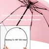 LANBRELLA Umbrella Compact Inverted Folding Umbrellas Auto Open Auto Close