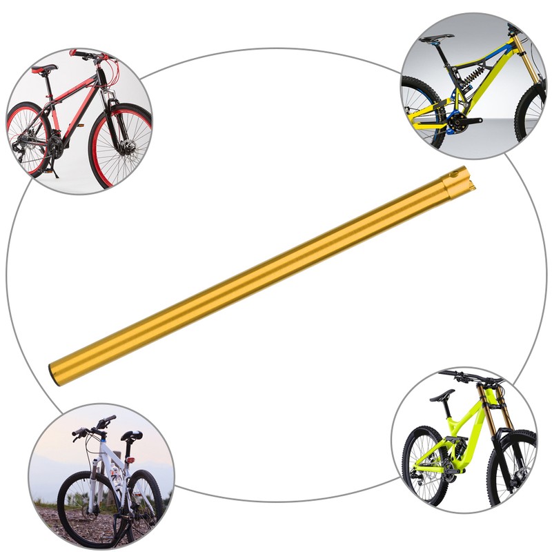 33.9x600 Mountain Bike Lengthen Saddle Seatpost Aluminium Alloy Folding Bicycle