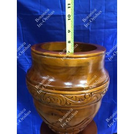 Unbranded Lebrillo de Agayu/Agallu / Argallu YORUBA IFA SANTERIA - Lebrillo Tallado Oak Agayu