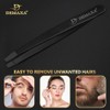 DEMAXA - 5" Professional Mustache Scissors Beard Scissors for Men