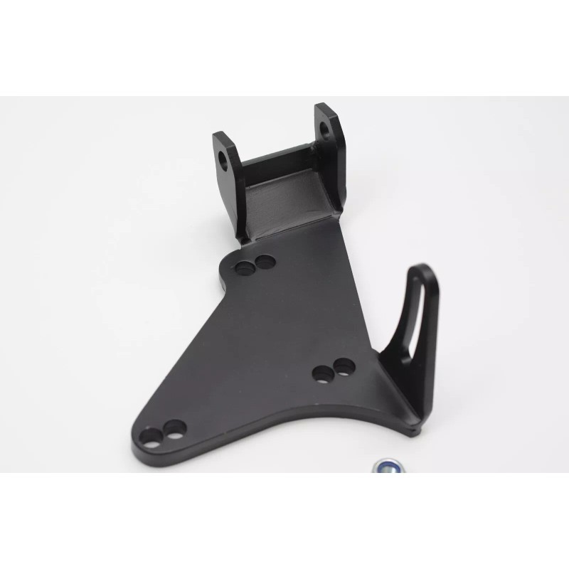 All out Fab H22 Alternator Relocator Bracket H-series Swap H2B