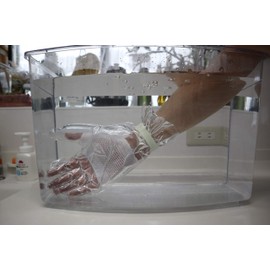 Waterproof Shower Cover, "Helpful Mitt Gloves", 3 Pieces, Waterproof Sealed Gloves, Bandage Cover (Introduced in the Yomiuri Shimbun Evening Newspaper on June 8, 2020), Made in Japan