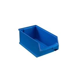 PROREGAL Economy Set 10 x Blue Storage Boxes 4.0 H x W x D 15 x 20 x 35 cm 7.2 Litres Storage Container Storage Box Assortment