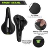 Bicycle Saddle Comfortable Soft Memory Foam Ergonomic Shock Absorbing Breathable
