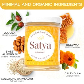 Satya Organic Satya Organic Eczema Relief, 58 ml Jar