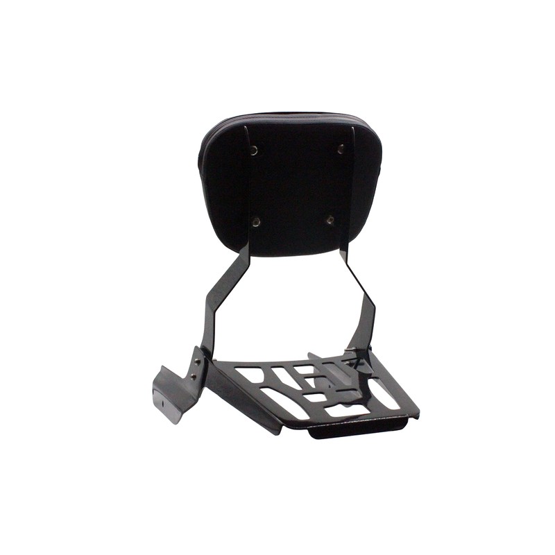 YHMOTO Passenger Sissybar Backrest with Luggage Rack Fits for Honda