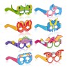 Gafas De Fiesta Dinosaurio 8 Unidades Oem Papel