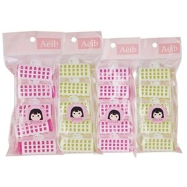 Edge tong hair roll 5p (color random) - WFI4TMK / 엣지 집게 헤어롤 5p (색상랜덤)-WFI4TMK 중