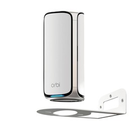 Orbi WiFi 7 Wall Mount Kit, Wall Mount Bracket Sturdy Metal Made Compatible with Orbi WiFi 7 Models RBE970, RBE7070 (RBE772, RBE773), RBE972S and RBE973S Come with Cable Organizer Bracket (1 Pack)