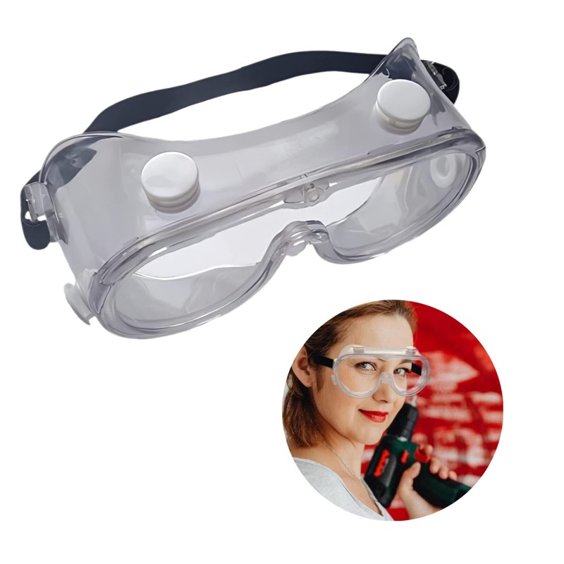 TechAffect Safety Goggles Adult Protective Goggles,Sanding, Science or any general