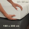 STUDIO Basic Fitted Sheet, 180 x 200 cm, 100% Combed