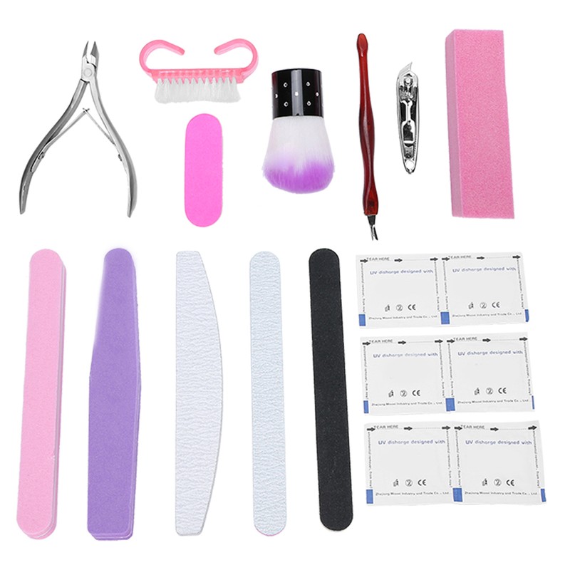 Nail Polishing Strip Dead Skin File Clipper Professional Nail Art