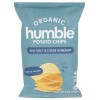 Humble Snacks Sea Salt Chips with Cider Vinegar 5 oz (Pack of 12)