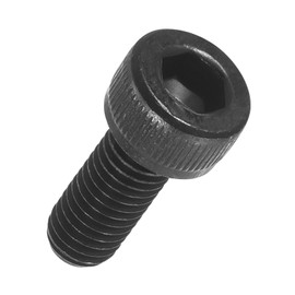 Kozelo 50pcs Socket Head Cap Screws - [M5-0.8 x 14mm] Alloy Steel Black Oxide Grade 12.9 Internal Hex Screw for 3D Printer Furniture Industrial Use, Black