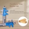 Ogee Rail and Stile Router Bit Set, Newdeli 1/2 Shank
