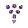 SmartDealsPro Glitter Polyhedral Dice Sets with Pouches for DND RPG