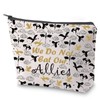 ZJXHPO Fourth Book Cosmetic Bag We Do Not Eat Our