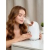 Jarphy Vaporizador Facial Portátil Rosa Blanco Con Ozono