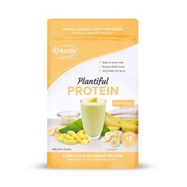 Morlife Plantiful Protein Banana Lollies 440g