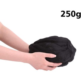 Felting Wool, 250 g / 8.82 oz Roving Wool, Needle Felting Wool, Soft Felting Wool, Fairy Tale Wool with Box for Needle Felting, Dry Felting, Spinning Crafts