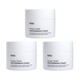 Nella 허니원스네일 달팽이크림 100g 3개 Honeyonce Snail Cream 100g x 3