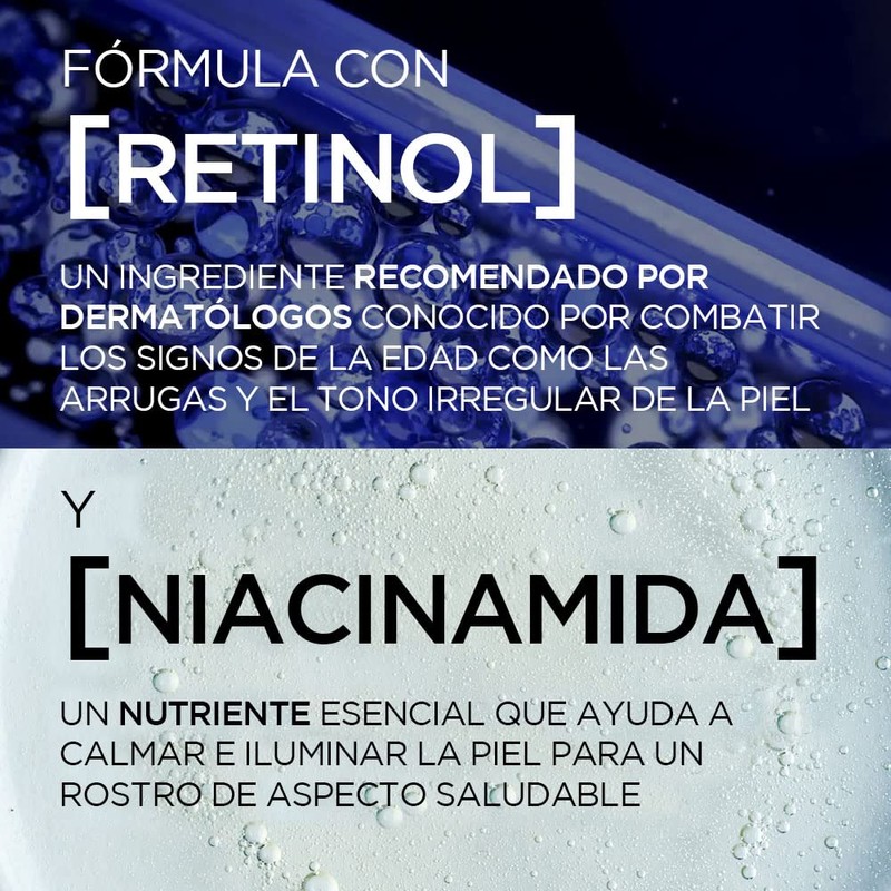 Revitalift Laser Crema Noche Con Retinol Y Niacinamida 50 ml