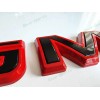 Auto GMC OVERLAY Front Rear Red Black GMC Emblem 2019+