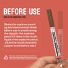 Eyebrow Pen - 2-in-1 Dual-Ended Eyebrow Pen with 4-Fork-Tip &