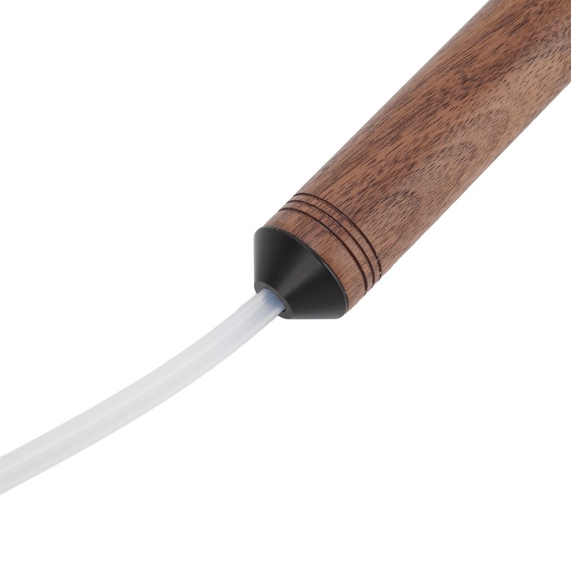 Coffee Machine Cleaning Brush High Temperature Resistance Wood Handle Replaceable