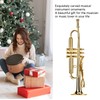 Miniature Trumpet Model High Simulation Mini Musical Instrument for Home