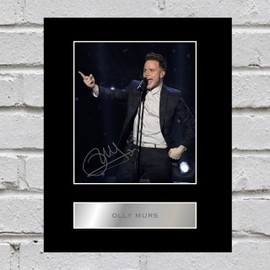 Olly MURS Signed Mounted Photo Display
