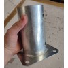 Round Fence Post Bolt Down Circular Bracket Heavy Duty Hot-Dip
