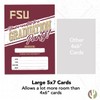 Desert Cactus Florida State University Graduation Party Invitations Seminoles FSU