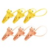KOYOKOMA Clothespins, Set of 6, Clip, Cord, Prevention, Fall Prevention,