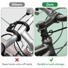 AYSYR Bicycle Tow Rope 2.5 m, Bicycle Accessories Ebike Rollable,