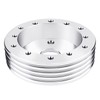 QYMOPAY 1" Steering Wheel Hub Adapter Conversion Spacer, 6 Hole