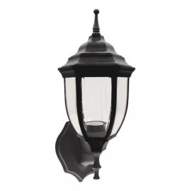 Fulgore Farol De Pared Clásico Negro Fu0672 Fulgore