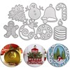Christmas Cutting Stencil, YouXiaor 16 Pieces Cutting Dies Christmas Set