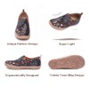 UIN Women's Slip ons Travel Shoes Casual Painted Canvas Walking