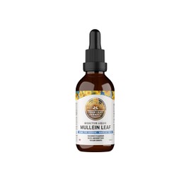 Mullein Leaf Extract for Lungs - Made in UK - 60,000mg High Strength Liquid Mullein Leaf - Mullein Drops