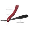 Professional Zinc Alloy Straight Razor Travel Portable Men Manual Shaver