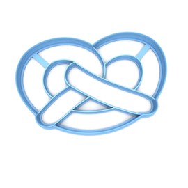 Sweet Prints Inc Pretzel Cookie Cutter - Dishwasher Safe (3.5" wide)