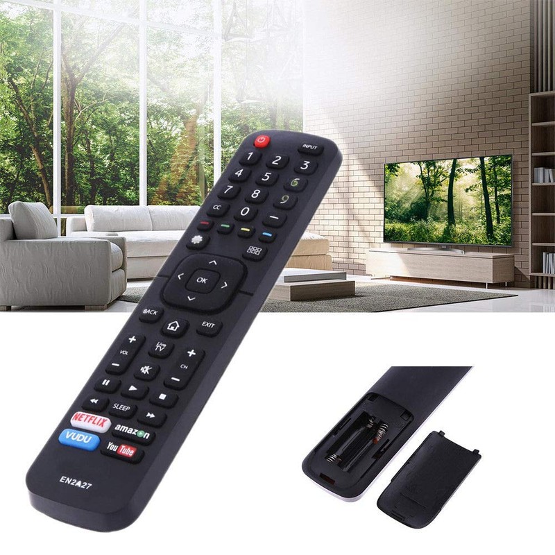 Universal for Hisense-TV-Remote, EN2A27 Remote Compatible with All Hisense 4K
