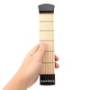 Pocket Guitar, 6 Fret Portable Pocket Guitar Practice Tool Guitar