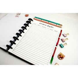 Checkbook Register Inserts for 9-Disc Classic Happy Planner, Classic Happy Planner Budget Planner, Pre-punched Planner Inserts, Budget Planner