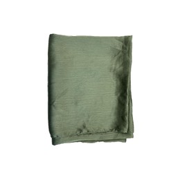 Needs & Wants® Chiffon Crape Hijab Women Maxi Crinkle Ribbed Scarf Light Weight Soft Long (FERN GREEN)