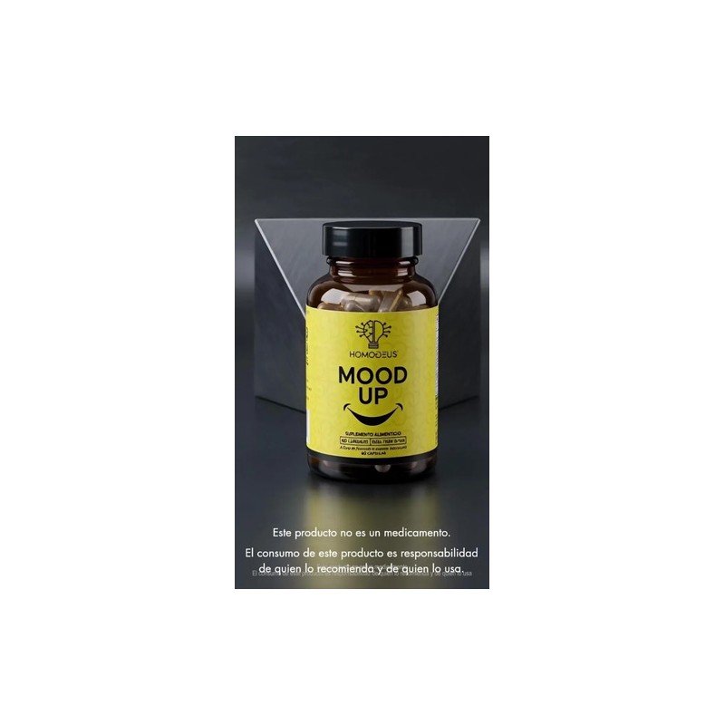 Nootrópico Para Ánimo, Buen Humor Con 5htp 60 Cáps Homodeus