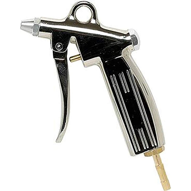 RIEGLER 114323-22 K Blow Gun, Standard Nozzle, Die-Cast Aluminium, Nipple