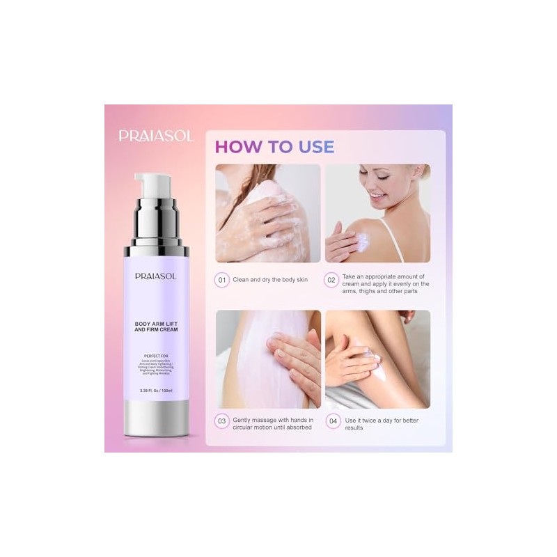 Praiasol Lift and Firm Arm Cream: Arm Inner Thigh or
