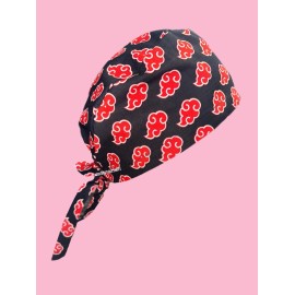Handmade Naruto scrub cap, Anime scrub cap, cotton scrub cap, men’s scrub cap Surgery Cap